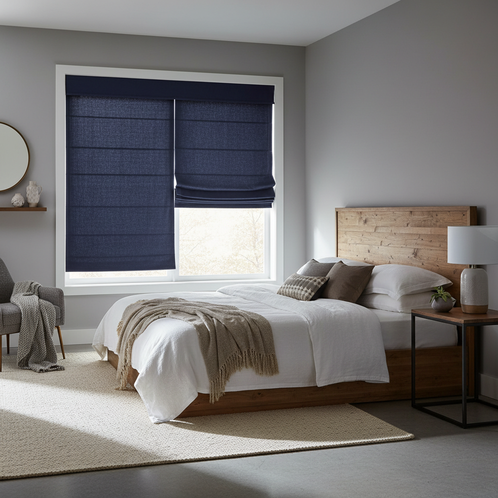 The‍‌‍‍‌‍‌‍‍‌ Benefits of Blackout Roman Shades for Park City Bedrooms